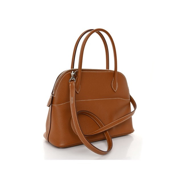 エルメス ボリード27 ゴールド エプソン シルバー金具 HERMES BOLIDE 