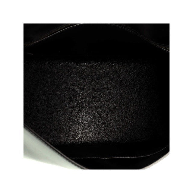 エルメス ケリー32 外縫い ブラック ボックスカーフ ゴールド金具 HERMES KELLY SELLIER 32 BLACK BOX CALFSKIN GOLD HARDWARE【中古】