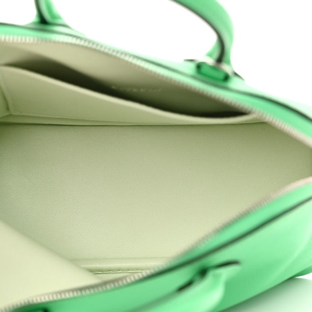 HERMES MINI BOLIDE 1923 VERSO VERT COMICS VERT FIZZ EVERCOLOR SILVER HARDWARE