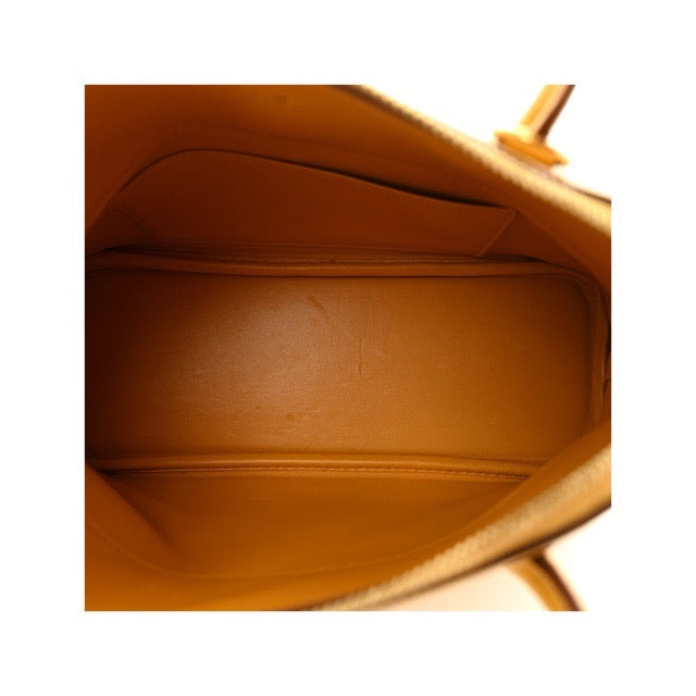 HERMES BOLIDE 27 JAUNE AMBRE EPSOM GOLD HARDWARE
