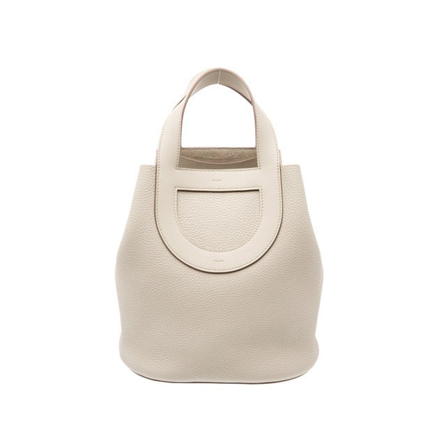 HERMES IN-THE-LOOP 23 BETON TAURILLON CLEMENCE SWIFT SILVER HARDWARE