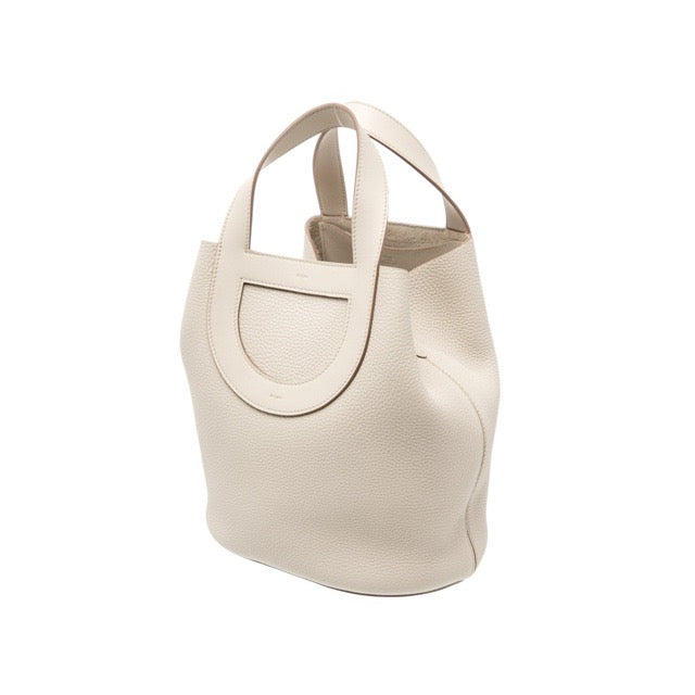HERMES IN-THE-LOOP 23 BETON TAURILLON CLEMENCE SWIFT SILVER HARDWARE