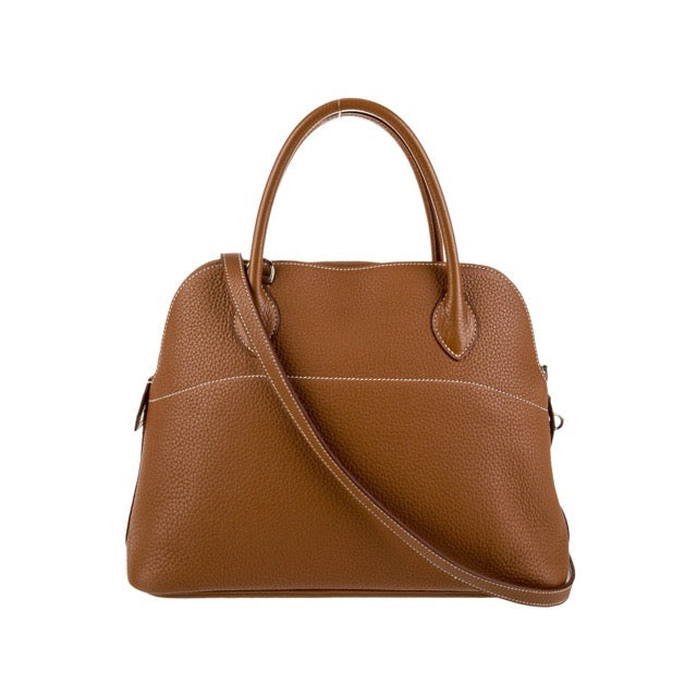 【HERMES】ボリード31/ゴールド/シルバー金具 エルメス ケリー28 トゴ ゴールド シルバー金具 W:2024年