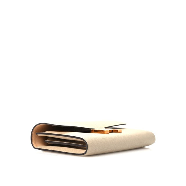 HERMES CONSTANCE LONG WALLET TRENCH EPSOM GOLD HARDWARE