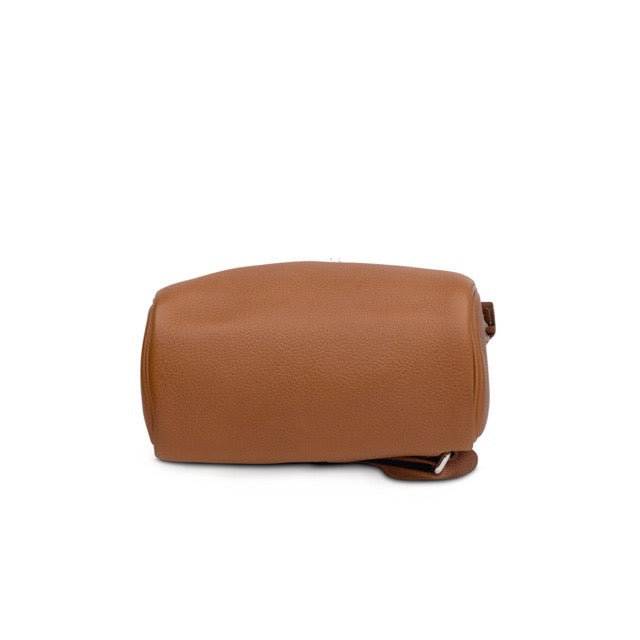 HERMES KELLY HAC A DOS PM BACKPACK FAUVE BARENIA FAUBOURG SILVER HARDWARE