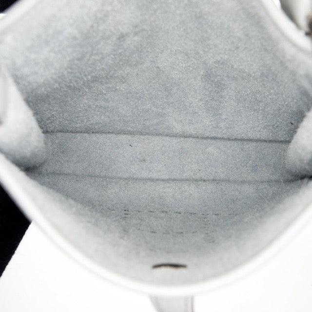 HERMES MINI EVELYNE TPM AMAZONE BLEU PALE BLEU INDIGO TAURILLON CLEMENCE SILVER HARDWARE