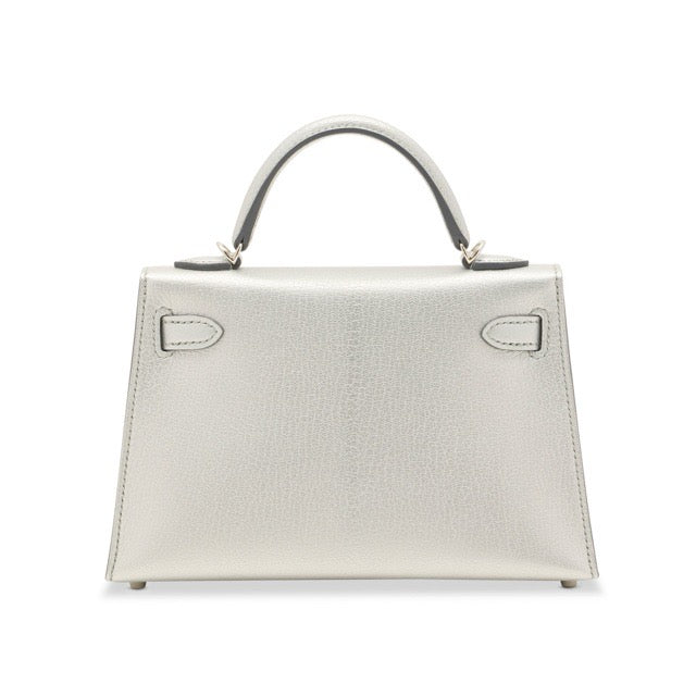 エルメス ミニケリー ケリーミニ2 ミニドゥ 外縫い アルジャン