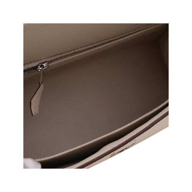 HERMES KELLY 25 SELLIER PERSONAL ORDER SPECIAL ORDER CRAIE ETOUPE EPSOM MATTE SILVER HSS