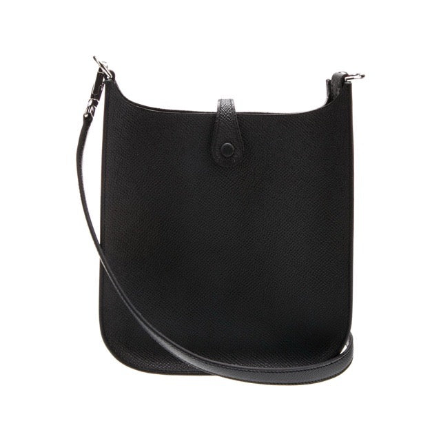 エルメス ミニエヴリン TPM セリエ ブラック エプソン シルバー金具