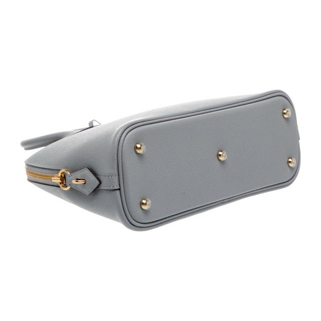 HERMES BOLIDE 25 GRIS PANTIN EPSOM GOLD HARDWARE