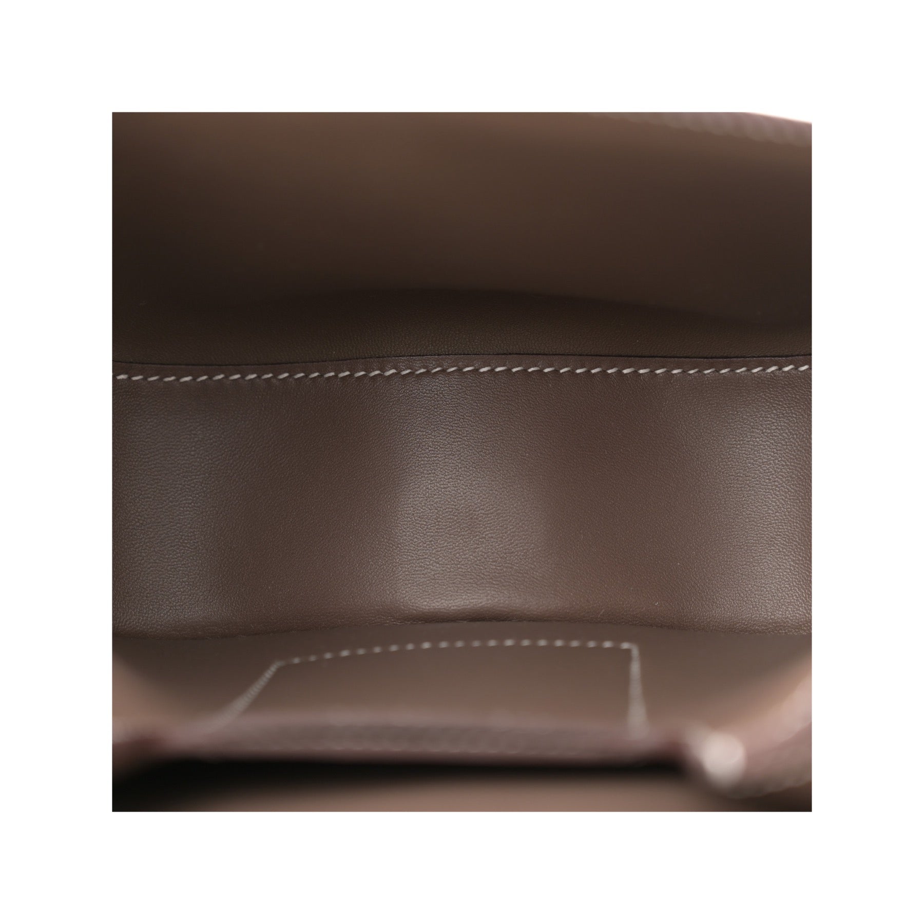 HERMES MINI DELLA CAVALLERIA SHOULDER BAG ETOUPE EPSOM GOLD HARDWARE
