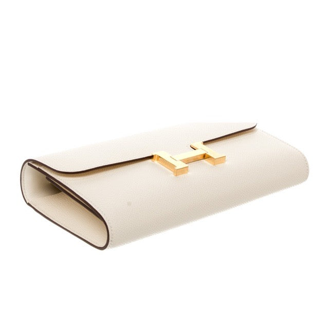 HERMES CONSTANCE LONG WALLET TO GO NATA EPSOM GOLD HARDWARE