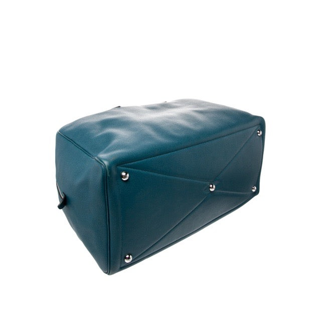 HERMES VICTORIA 50 COLVERT TAURILLON CLEMENCE SILVER HARDWARE