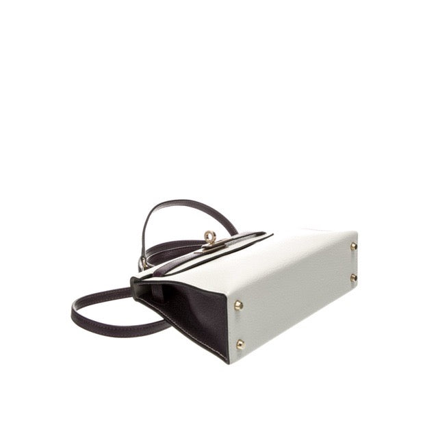 HERMES MINI KELLY 2 SELLIER 20 PERSONAL ORDER SPECIAL ORDER GRIS PERLE RAISIN CHEVRE CHAMPAGNE GOLD HARDWARE HSS