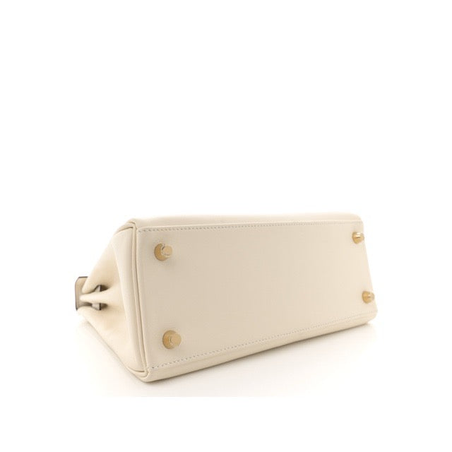 エルメス ケリー25 内縫い ナタ スイフト ゴールド金具 HERMES KELLY RETOURNE 25 NATA SWIFT GOLD HARDWARE【中古】