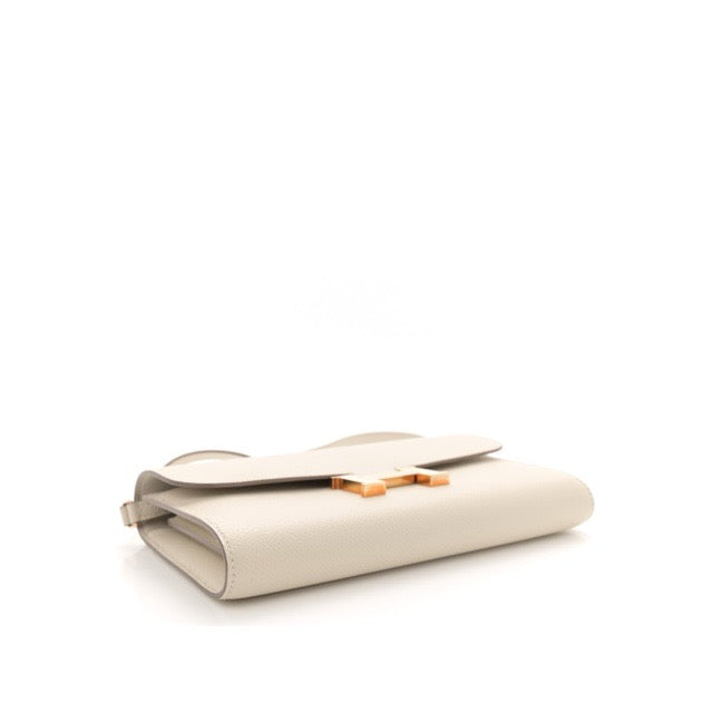 HERMES CONSTANCE LONG WALLET TO GO CRAIE EPSOM GOLD HARDWARE