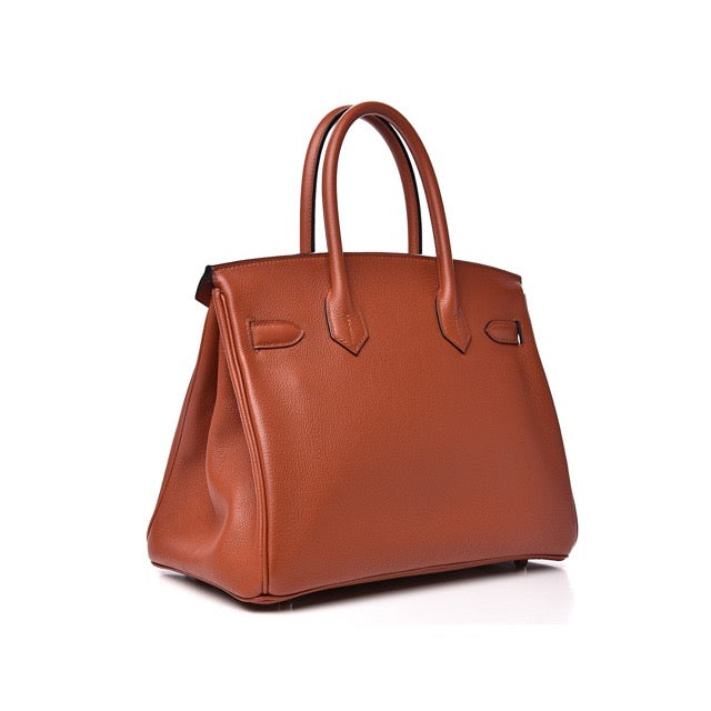 Togo Novillo Leather Hermes HERMES BIRKIN 30 CUIVRE TAURILLON