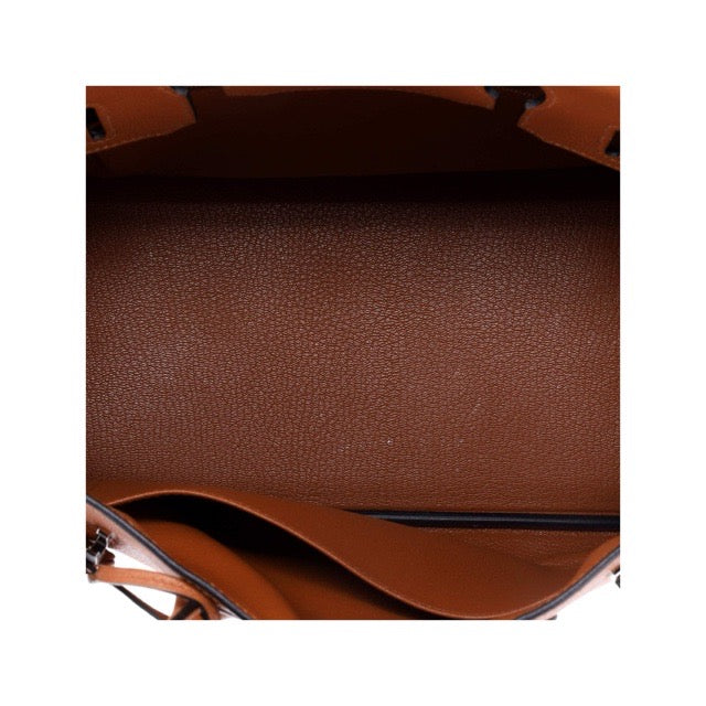 HERMES BIRKIN 30 CUIVRE TAURILLON NOVILLO SILVER HARDWARE