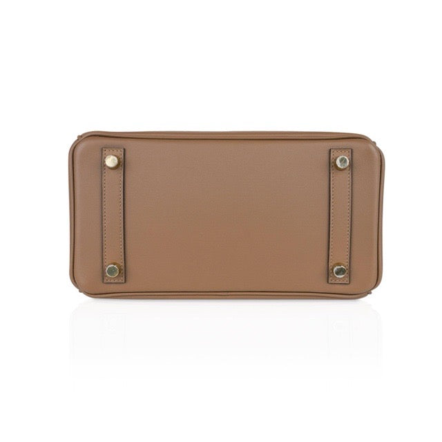 HERMES BIRKIN 25 BEIGE DE WEIMAR JONATHAN GOLD HARDWARE