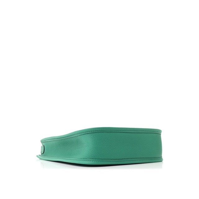 エルメス ミニエヴリン TPM ヴェールジェイド トリヨンモーリス シルバー金具 ショルダーバッグ HERMES EVELYNE TPM VERT JADE TAURILLON MAURICE SILVER HARDWARE