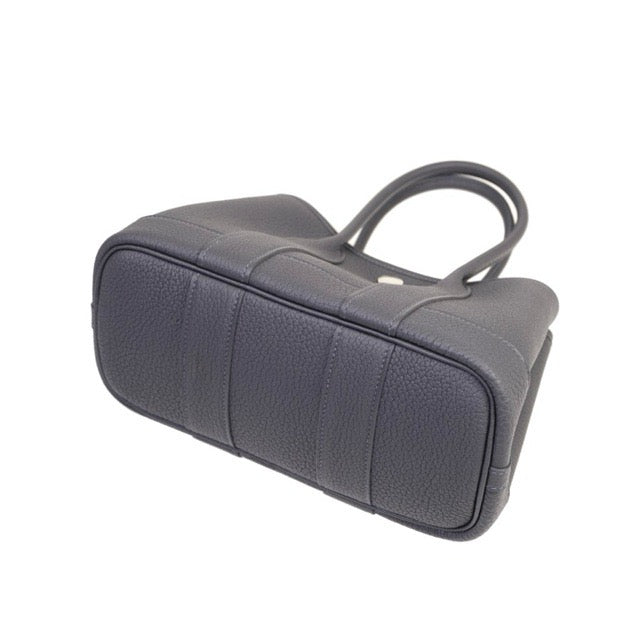 HERMES NEO GARDEN PARTY 23 ARDOISE NEGONDA SILVER HARDWARE