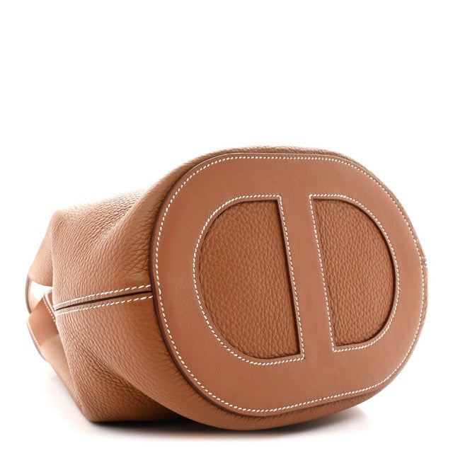 HERMES IN-THE-LOOP 23 GOLD TAURILLON CLEMENCE SWIFT GOLD HARDWARE