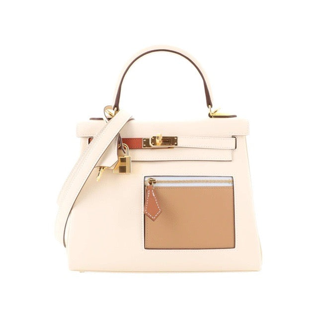 HERMES KELLY 25 RETOURNE COLORMATIC NATA CUIVRE LIME MAUVE SYLVESTRE BLEU BRUME SWIFT GOLD HARDWARE