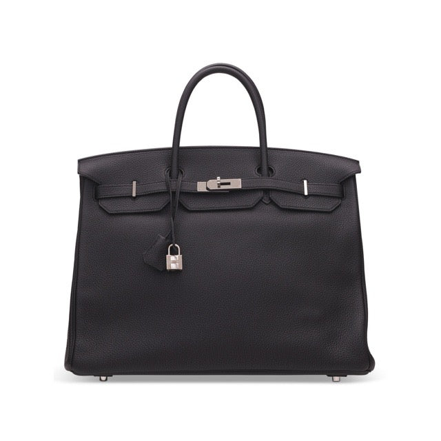 エルメス バーキン40 Black トゴ シルバー金具 HERMES BIRKIN 40 BLACK 
