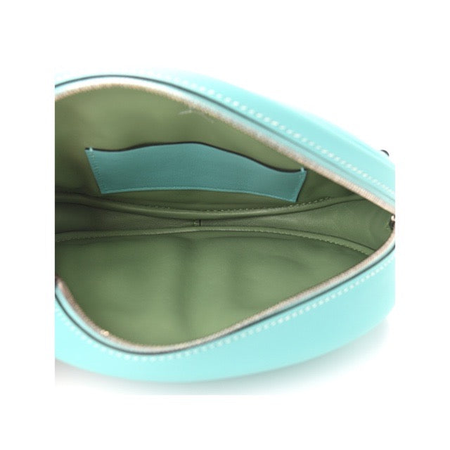 HERMES IN-THE-LOOP BELT BAG SHOULDER BAG VERSO BLEU ATOLL VERT CRICKET SWIFT SILVER HARDWARE