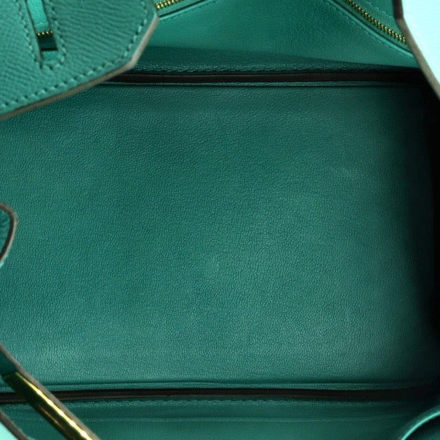 HERMES BIRKIN 30 VERT VERONE EPSOM GOLD HARDWARE