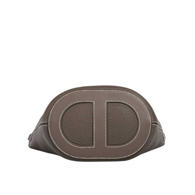 HERMES IN-THE-LOOP 18 ETOUPE TAURILLON CLEMENCE SWIFT SILVER HARDWARE