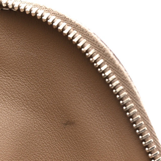 HERMES BOLIDE 31 ETOUPE TAURILLON CLEMENCE SILVER HARDWARE