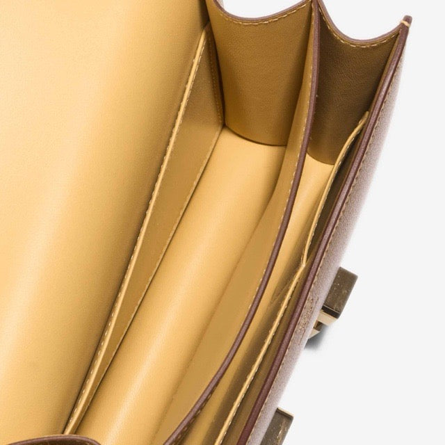 HERMES MINI CONSTANCE 18 MIRROR LIMITED EDITION PARIS OLYMPICS DORE METALLIC GOLD CHEVRE CHAMKILA PERMABRASS GOLD HARDWARE