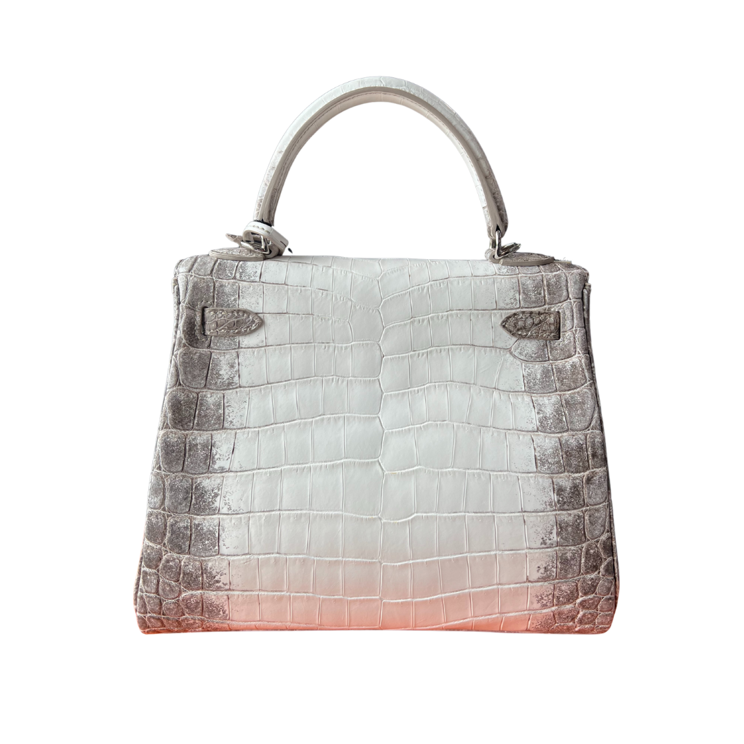 Himalayan Constance Hermes Crocodile HERMES KELLY HIMALAYA