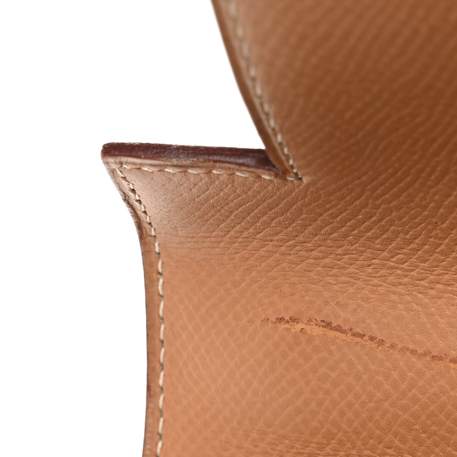 Hermès Kelly 28 Retourne Camel Courchevel Gold Hardware