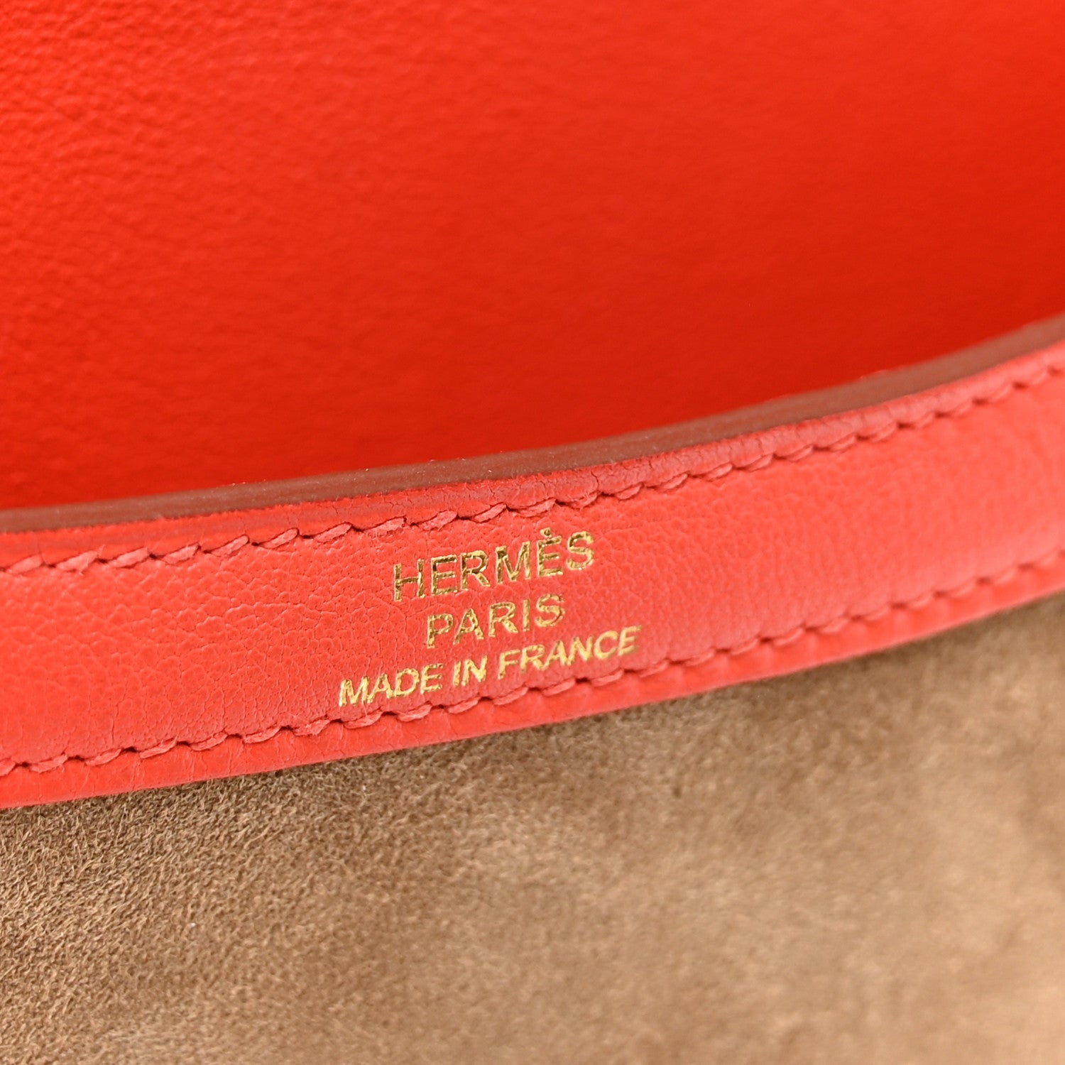エルメス コンスタンス 24 Chamois Capucine ドブリス / スイフト ゴールド金具 HERMES CONSTANCE 24 CHAMOIS CAPUCINE DOBLIS / SWIFT GOLD HARDWARE