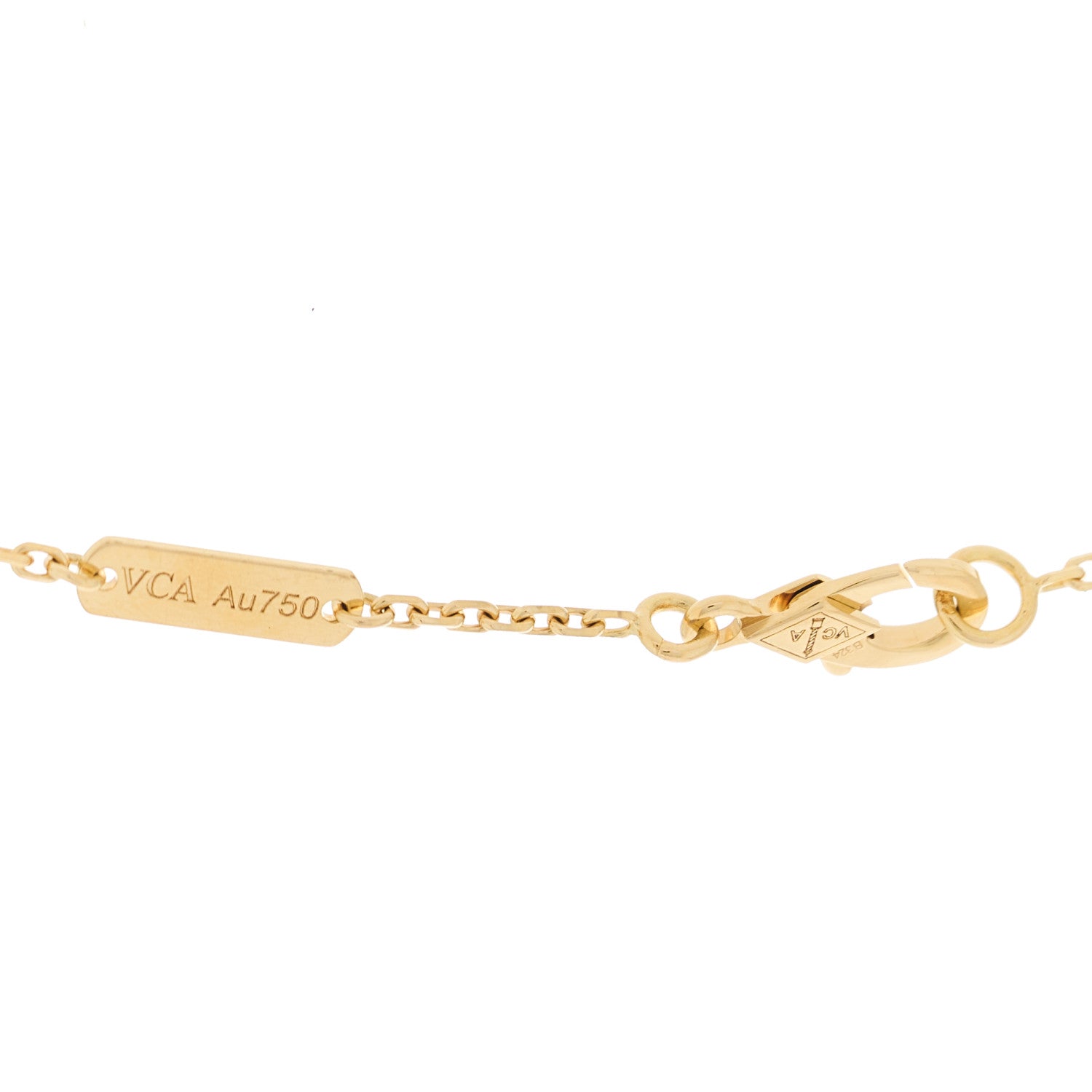 ヴァンクリーフ&アーペル ヴィンテージアルハンブラ ペンダントネックレス ブラックオニキス 18K イエローゴールド VAN CLEEF & ARPELS VINTAGE ALHAMBRA PENDANT NECKLACE BLACK ONYX 18K YELLOW GOLD