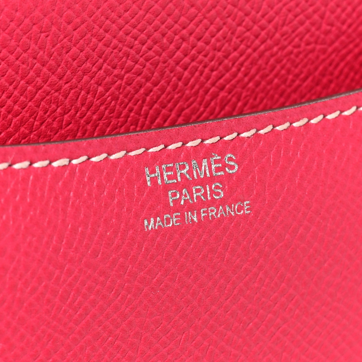 Hermès Constance 24 Rose Tyrien Epsom Silver Hardware