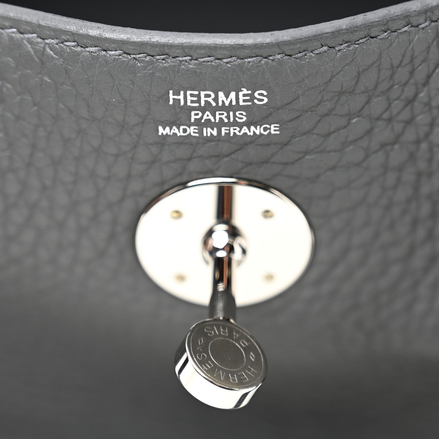 エルメス リンディ 26 Ardoise トリヨンクレマンス シルバー金具 HERMES LINDY 26 ARDOISE TAURILLON CLEMENCE SILVER HARDWARE