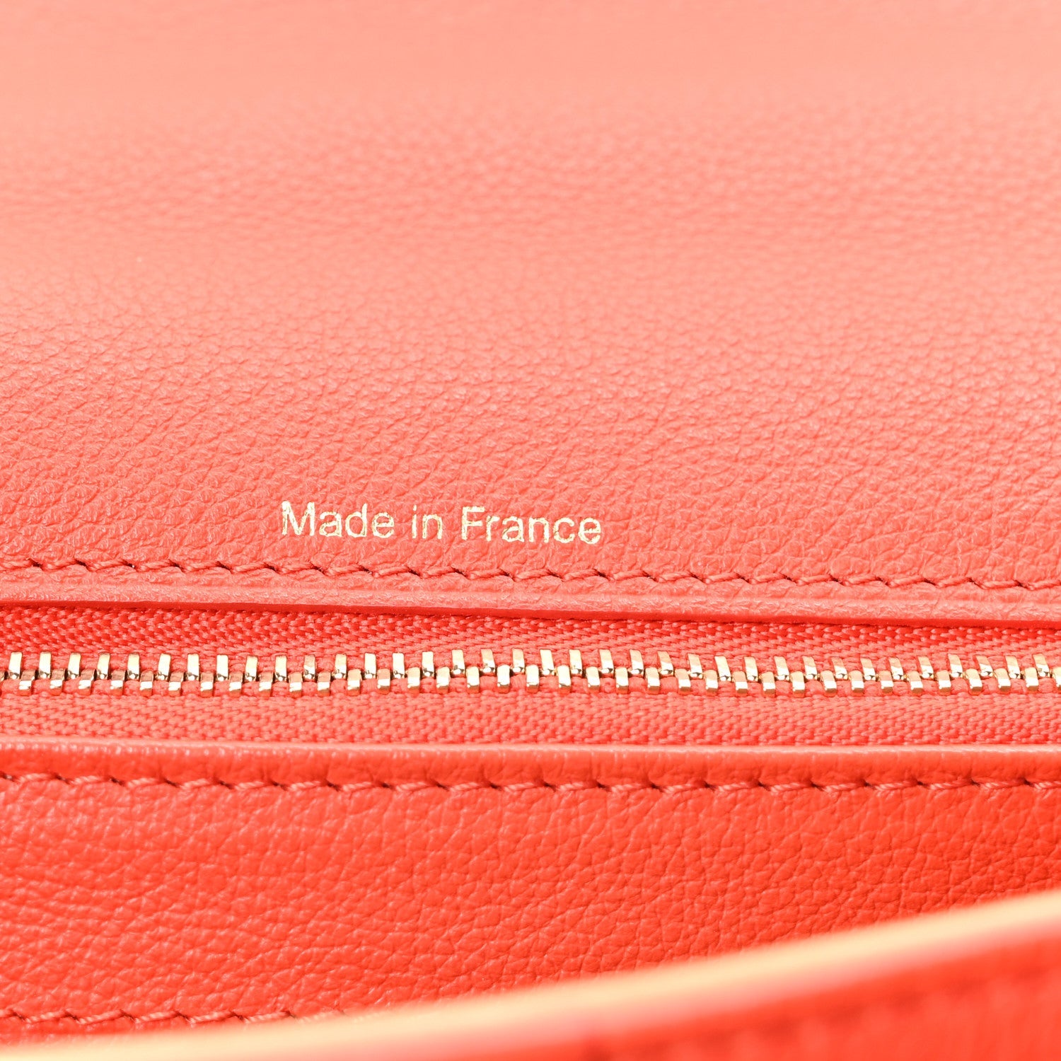 DELVAUX BRILLANT MM SHOULDER BAG SUNSET GRAINED CALFSKIN GOLD HARDWARE