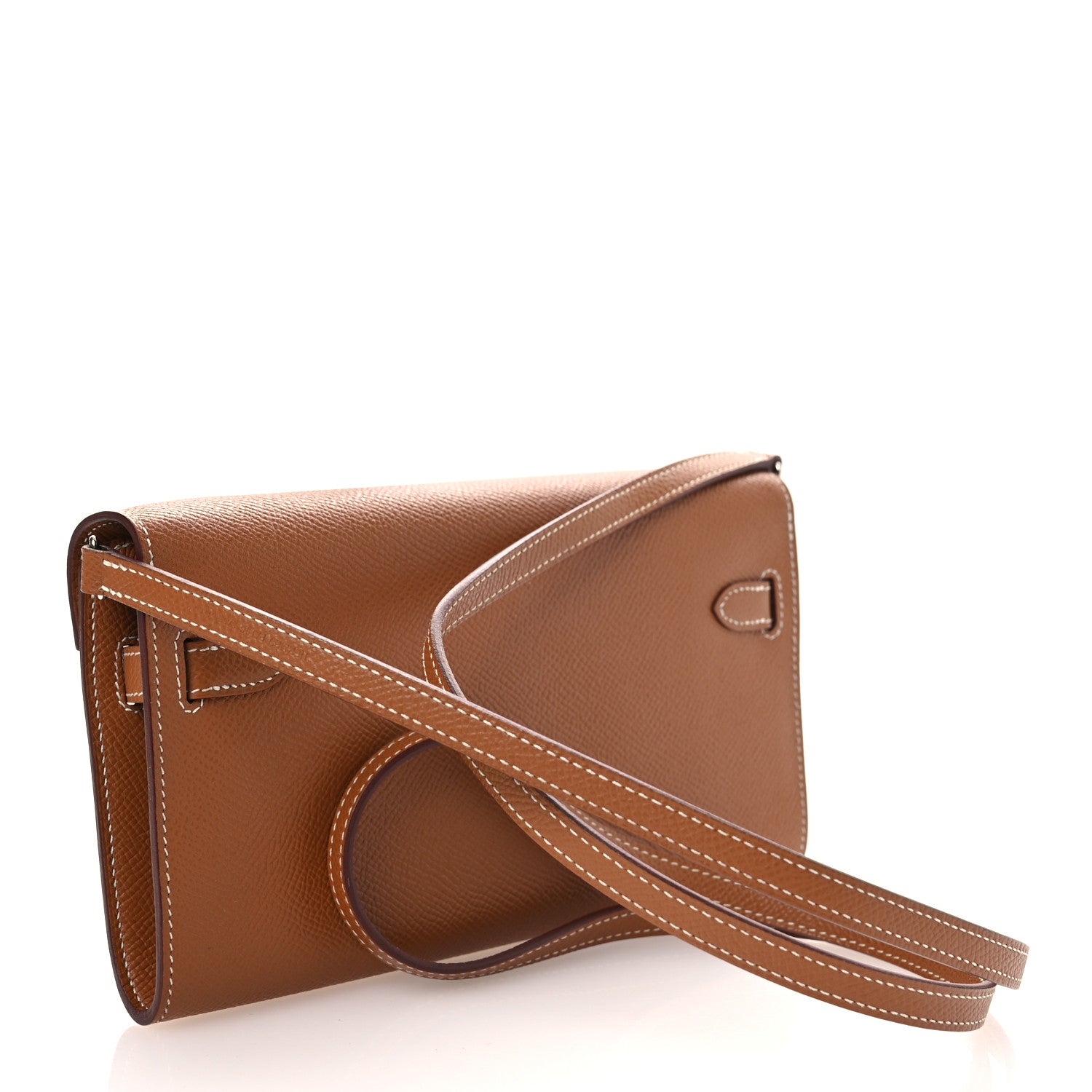 エルメス ケリートゥーゴー 長財布 Gold エプソン シルバー金具 HERMES KELLY TO GO WALLET GOLD EPSOM SILVER HARDWARE