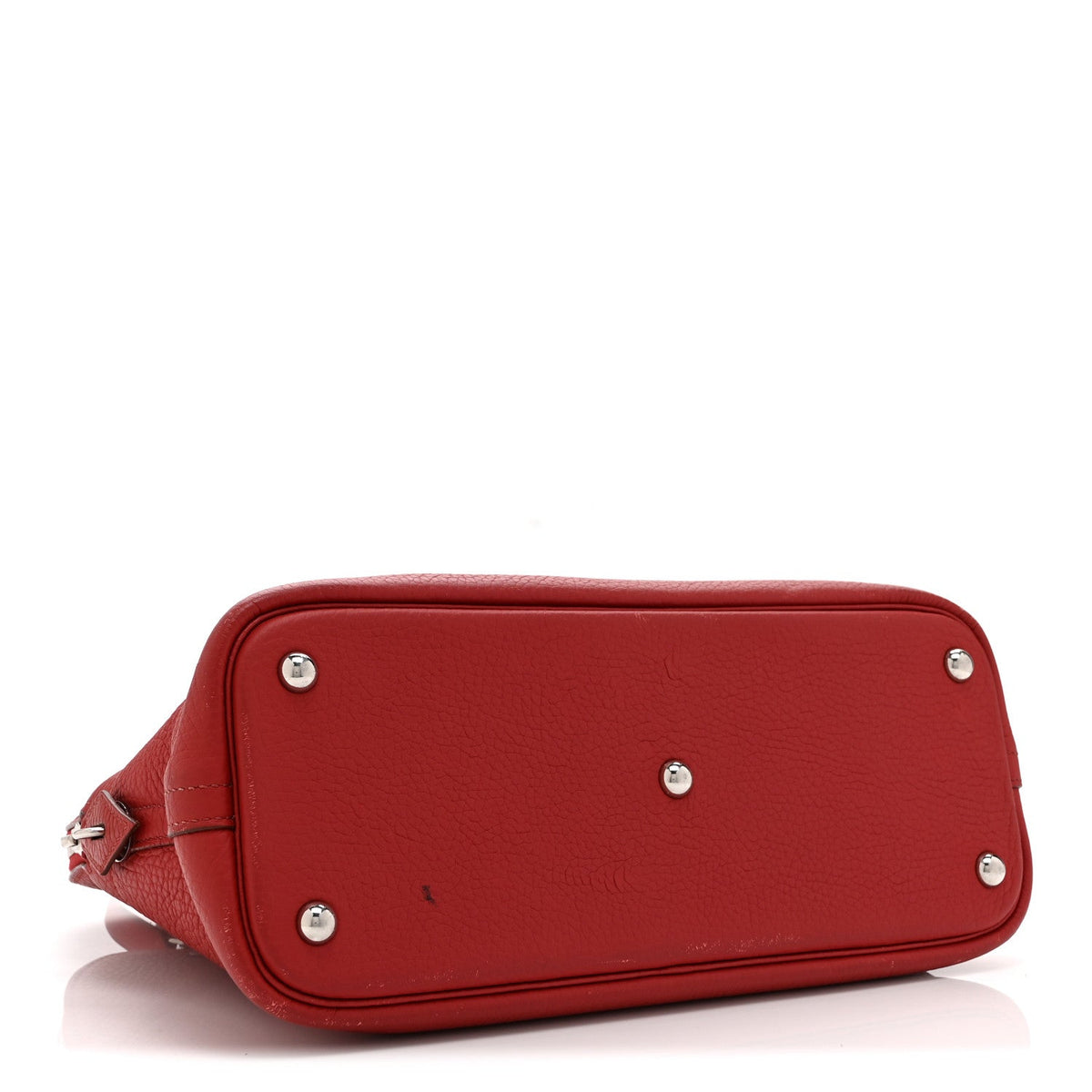 Hermès Bolide 31 Rouge Garance Taurillon Clemence Silver Hardware