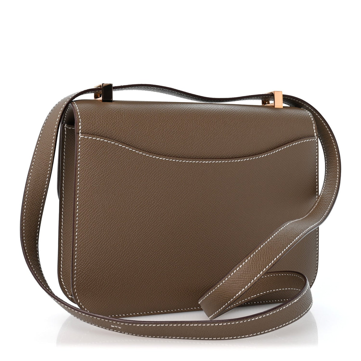 エルメス コンスタンス 24 Etoupe エプソン ローズゴールド金具 HERMES CONSTANCE 24 ETOUPE EPSOM ROSE GOLD HARDWARE