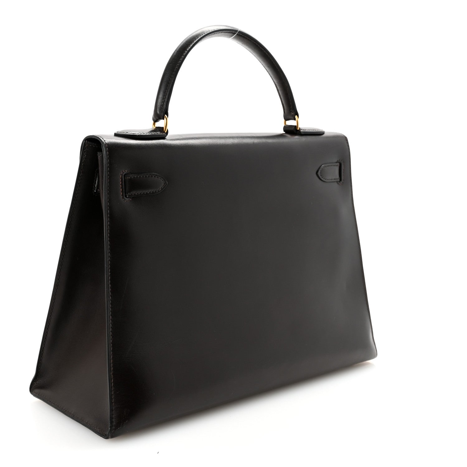 エルメス ケリー32 外縫い Chocolate ボックス ゴールド金具 HERMES KELLY32 SELLIER CHOCOLATE BOX GOLD HARDWARE