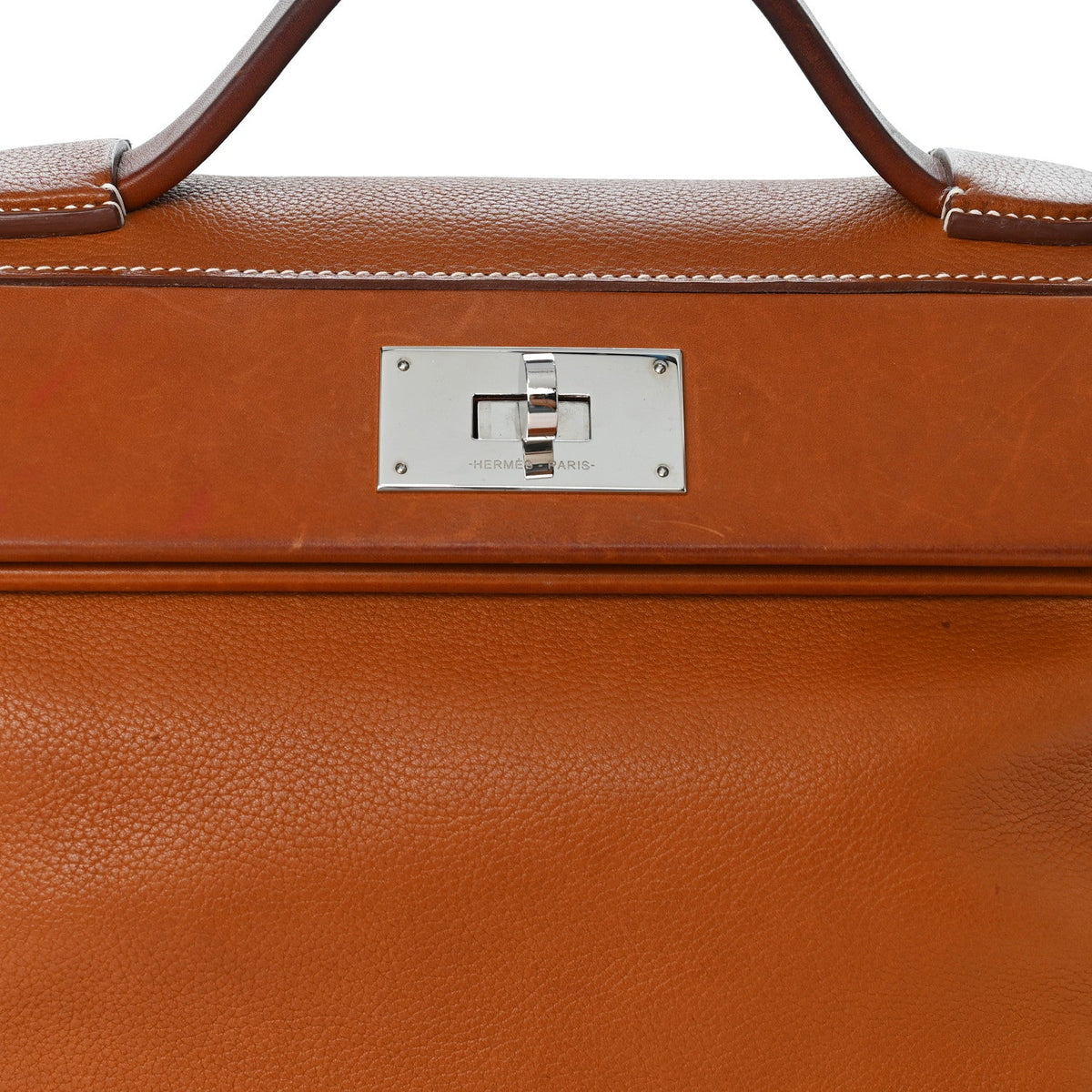 エルメス 24/24 ヴァンキャトル 29 Fauve バレニア フォーブール シルバー金具 HERMES 24/24 29 FAUVE BARENIA FAUBOURG SILVER HARDWARE
