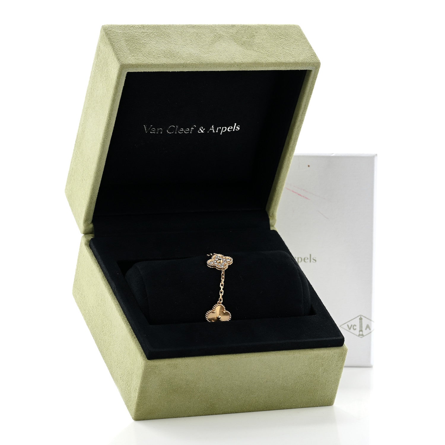 ヴァンクリーフ&アーペル ヴィンテージアルハンブラ 5モチーフ ブレスレット マルチカラー 18K イエローゴールド VAN CLEEF & ARPELS VINTAGE ALHAMBRA 5 MOTIFS BRACELET MULTICOLOR 18K YELLOW GOLD