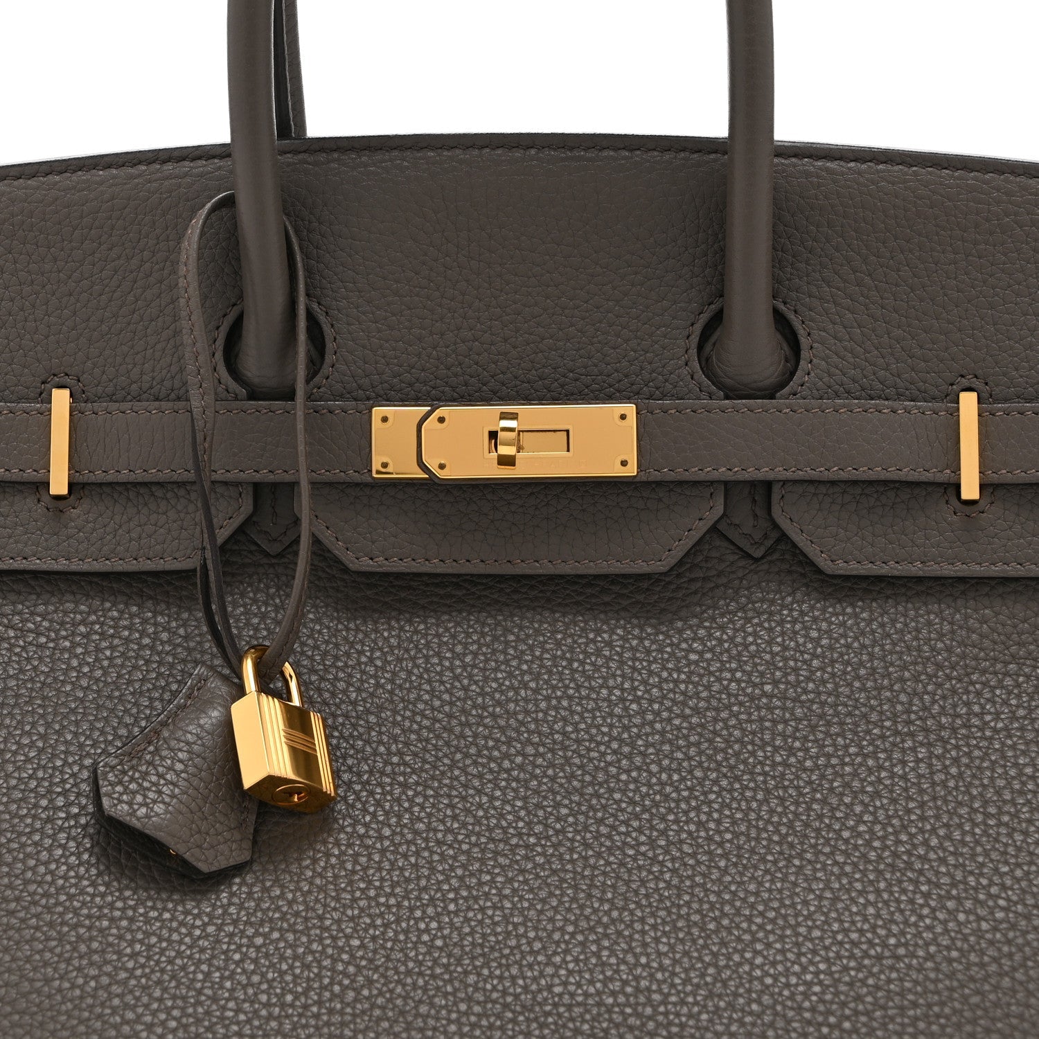 エルメス バーキン 35 Etain トリヨンクレマンス シルバー金具 HERMES BIRKIN 35 ETAIN TAURILLON CLEMENCE SILVER HARDWARE
