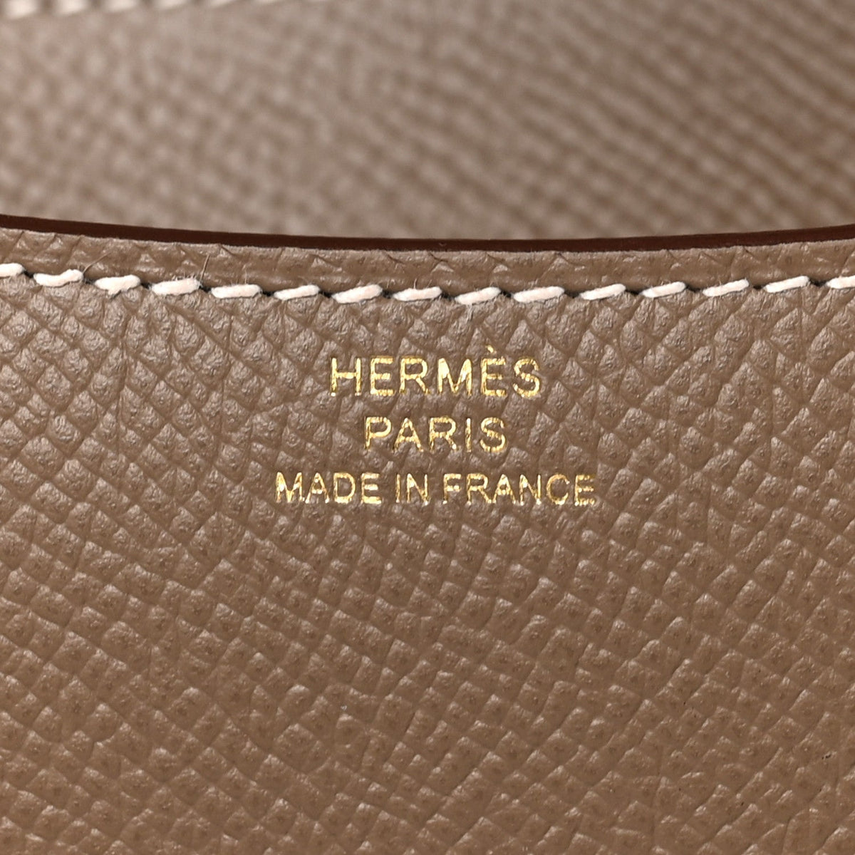 エルメス ミニコンスタンス 18 Etoupe エプソン ゴールド金具 HERMES MINI CONSTANCE 18 ETOUPE EPSOM GOLD HARDWARE