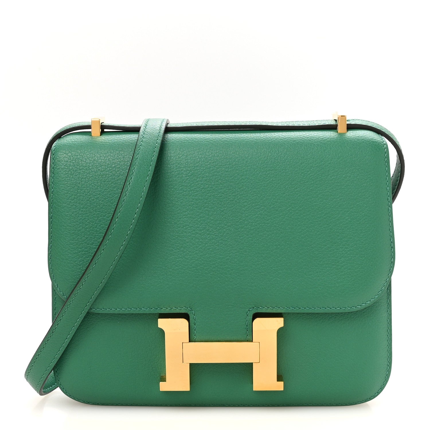 エルメス ミニコンスタンス 18 Vert Vertigo エバーカラー ゴールド金具 HERMES MINI CONSTANCE 18 VERT VERTIGO EVERCOLOR GOLD HARDWARE