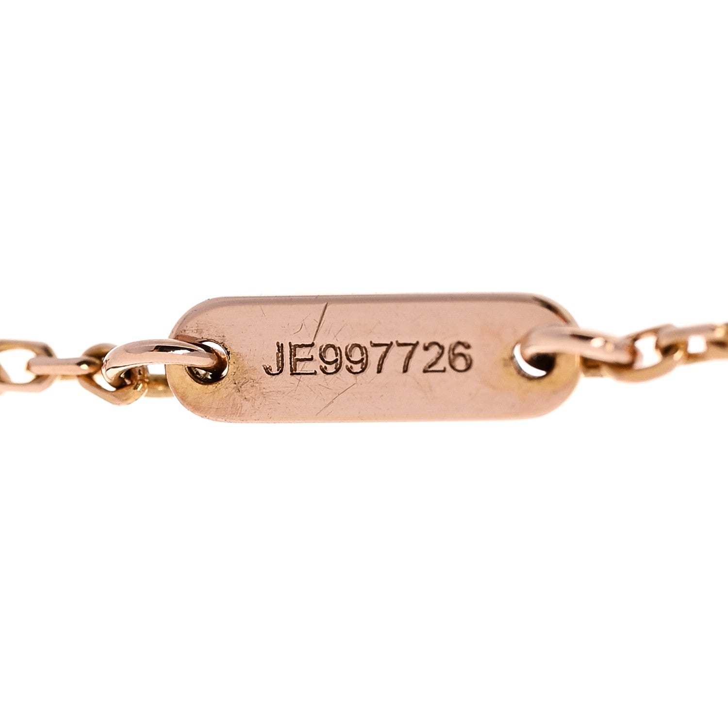 ヴァンクリーフ&アーペル スウィートアルハンブラ ブレスレット カーネリアン 18K ローズゴールド VAN CLEEF & ARPELS SWEET ALHAMBRA BRACELET CARNELIAN 18K ROSE GOLD